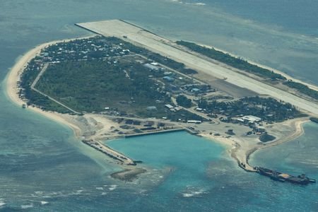 FILE PHOTO: Philippines accuses Chinese coast guard of blocking law
