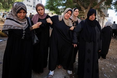 Israeli fire kills four people in Gaza, medics say