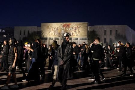 Anti-government protest in Tirana