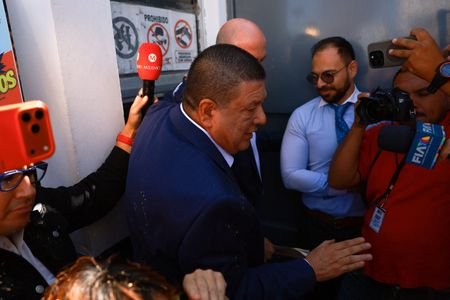 Former Chihuahua prosecutor Cesar Jauregui arrives at the premises of