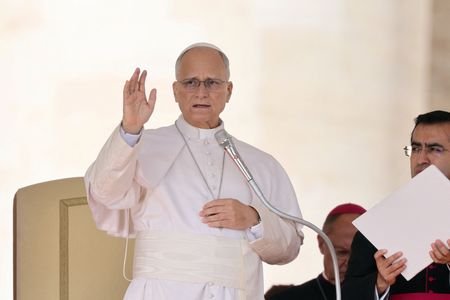 Pope Leo holds his first weekly general audience since cancer