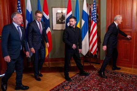 Ukraine's Zelenskiy in Norway for talks