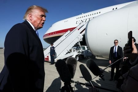 US President Donald Trump travels to Mississippi