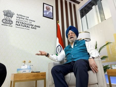 India's Minister of Petroleum & Natural Gas Hardeep Singh Puri