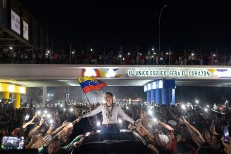 Venezuela's opposition leader Machado returns to Venezuela