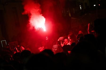 Portuguese unions and housing activists protest as parliament decides 2027