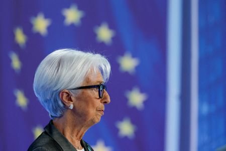 FILE PHOTO: Press conference following the ECB Governing Council meeting