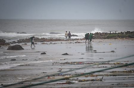 Aftermath of Cyclone Arnab in Visakhapatnam