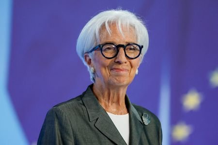 FILE PHOTO: European Central Bank President Christine Lagarde
