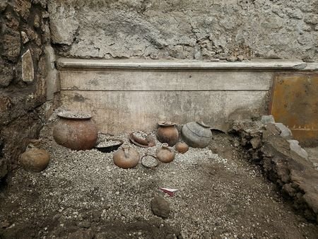Pompeii cupboard opens window onto life before Vesuvius erupted