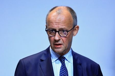 German Chancellor Freidrich Merz attends the ISEAS' 49th Singapore Lecture,