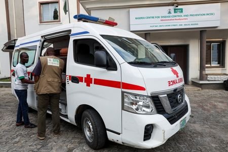 Nigeria's Centre for Disease Control and Prevention deploys ambulance for
